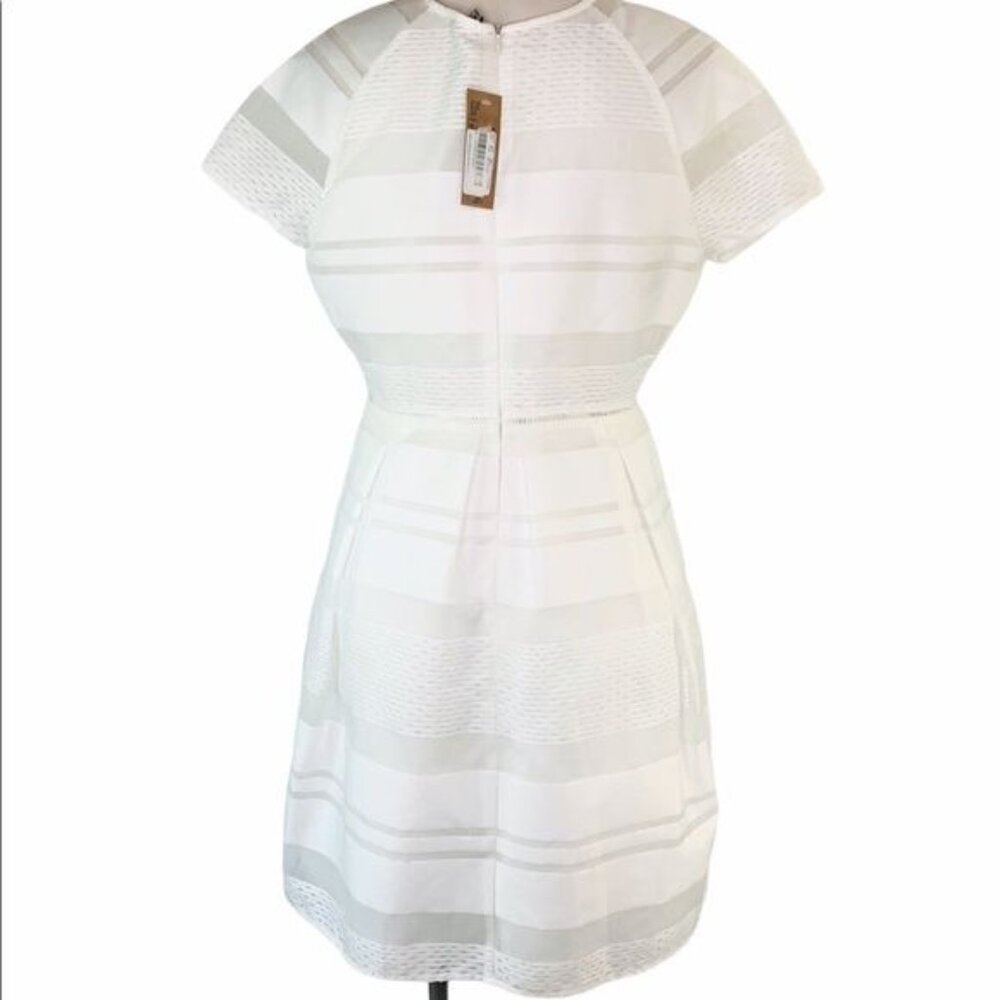 Cremieux A-Line Ryan Dress Botanic Bouquet White Womens Size Medium NWT - Picture 5 of 7